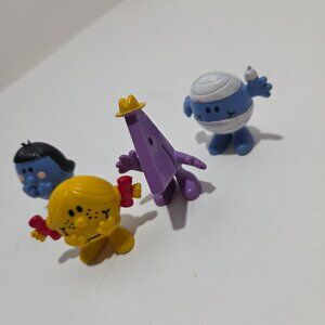 Mr. Men and Little Miss Arby's Vinyl Toys